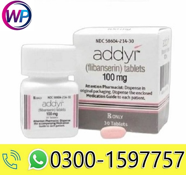 Addyi Tablets (Flibanserin) in Pakistan