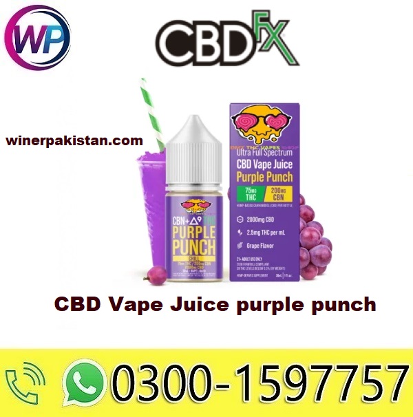 CBD VAPE JUICE PURPLE PUNCH 10ML LAHORE