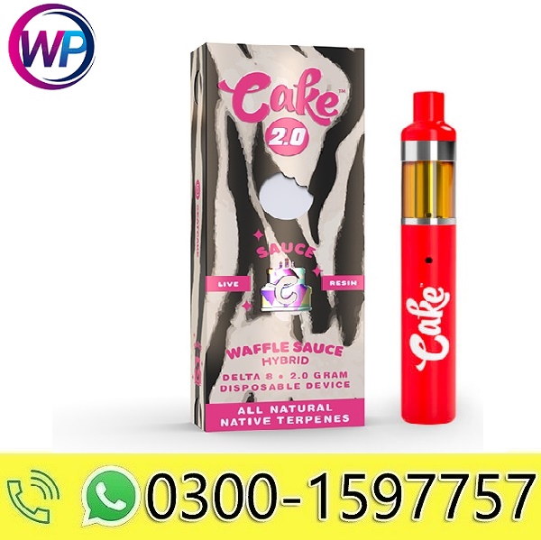 Cake Animal Print Live Resin Delta-8 Disposable Vape | 2g In Pakistan