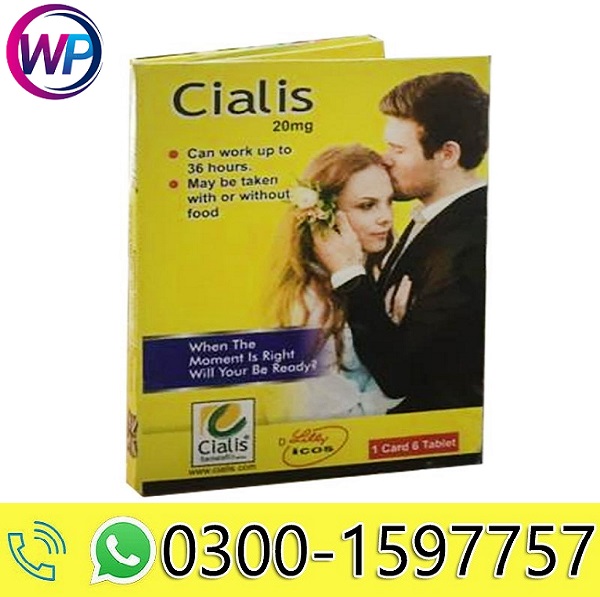 Cialis 20mg 6 Tablets Made In UK