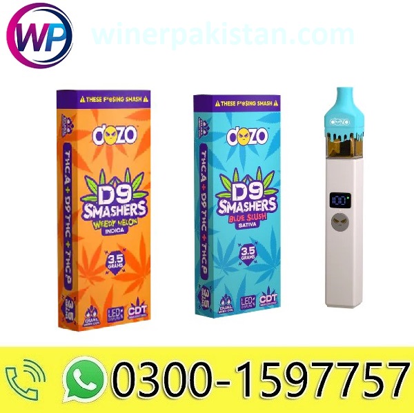 Dozo D9 Smashers THC-A Disposable | 3.5g in Pakistan