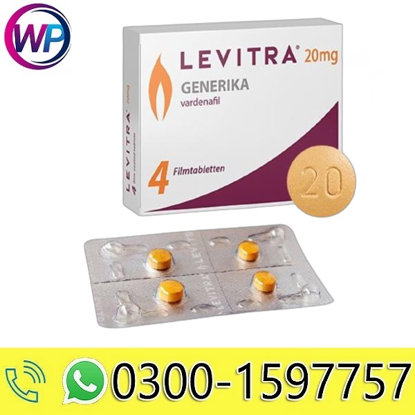 Levitra 20mg Tablet (Vardenafil) in Pakistan