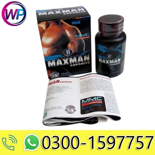 Maxman Capsules Price In Pakistan