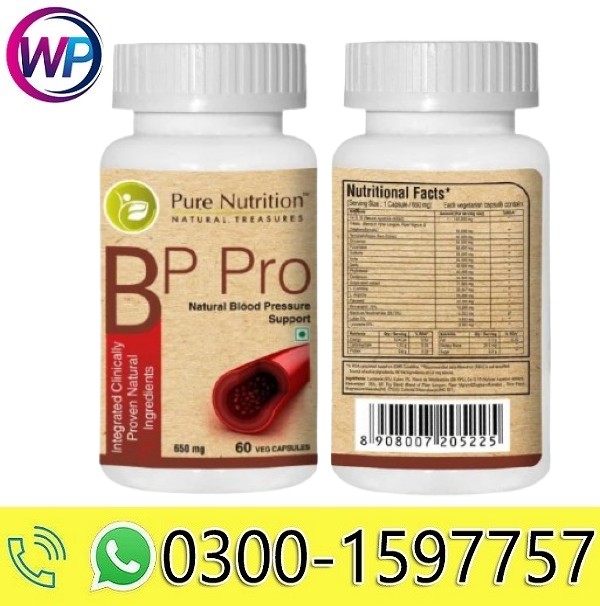 Pure Nutrition BP Pro Capsules In Pakistan