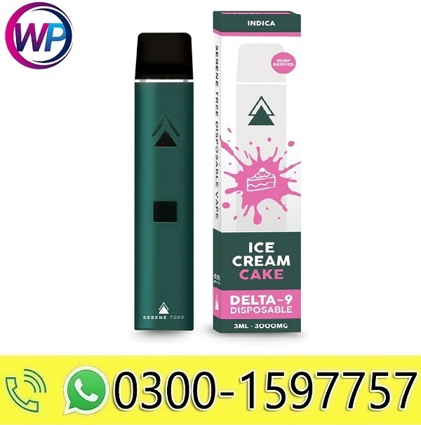 Serene Tree Delta-10 THC Disposable Vape - Ice Cream Cake 3000mg In Pakistan