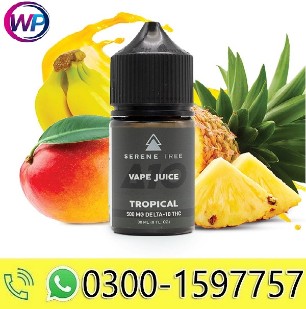 Serene Tree Delta-10 THC Tropical Vape Juice 500mg In Pakistan