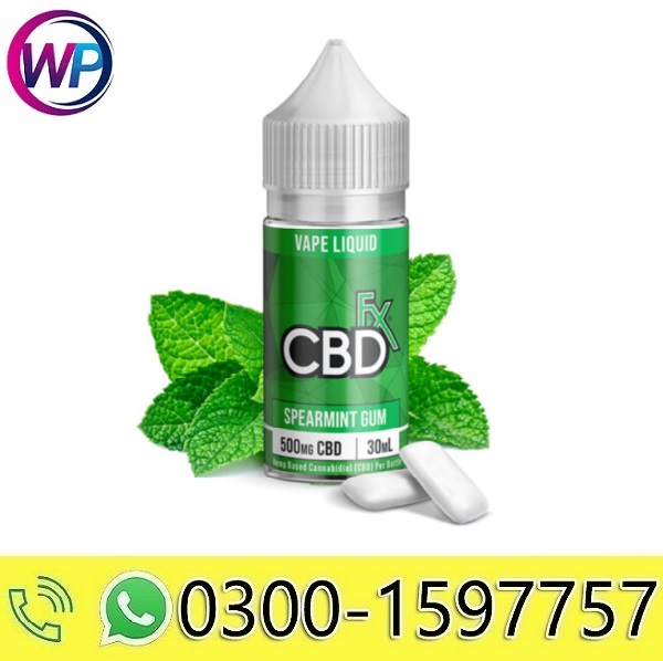 Spearmint Gum CBD Vape Juice in Pakistan THC Vape